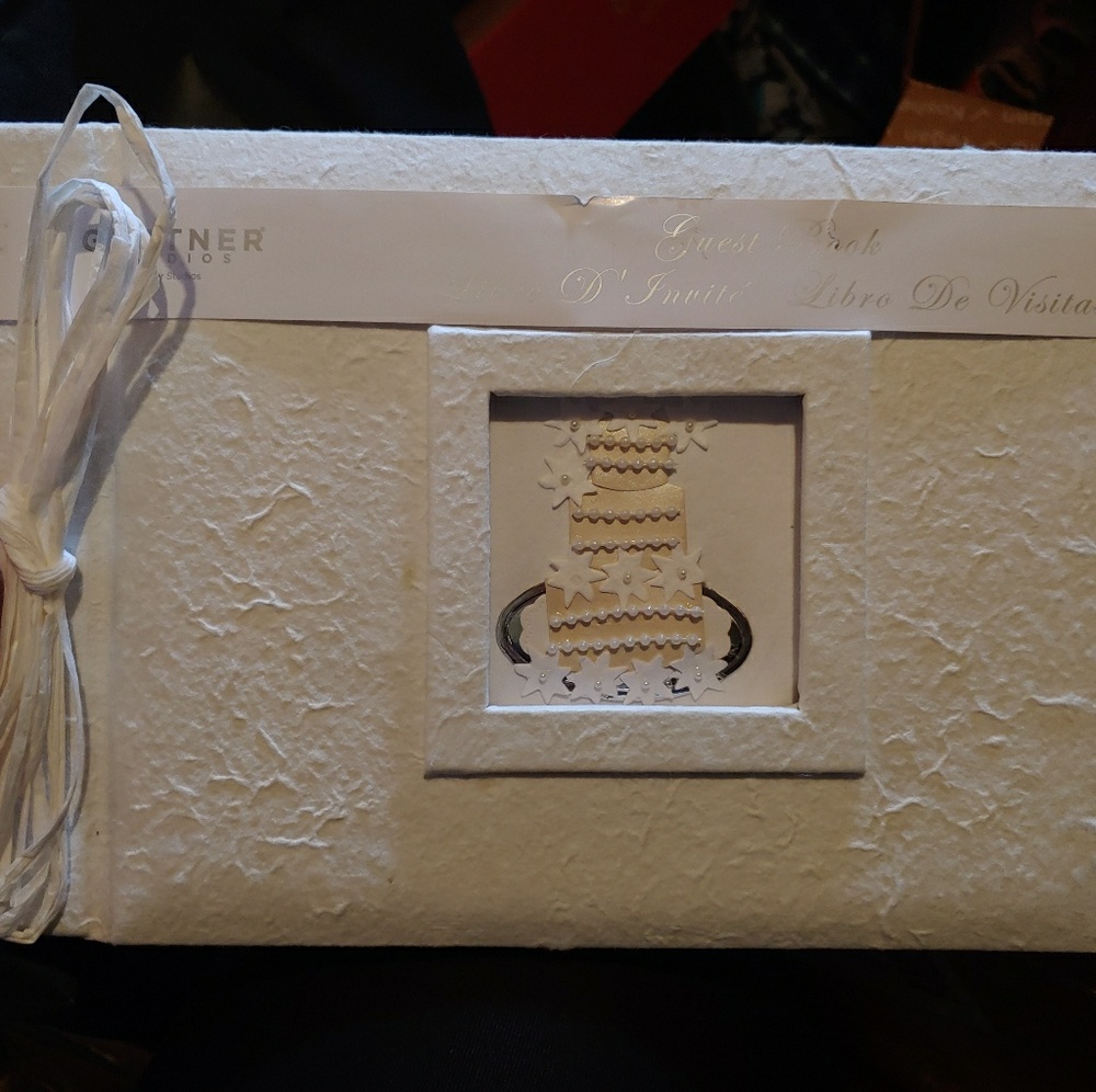 Wedding guest book